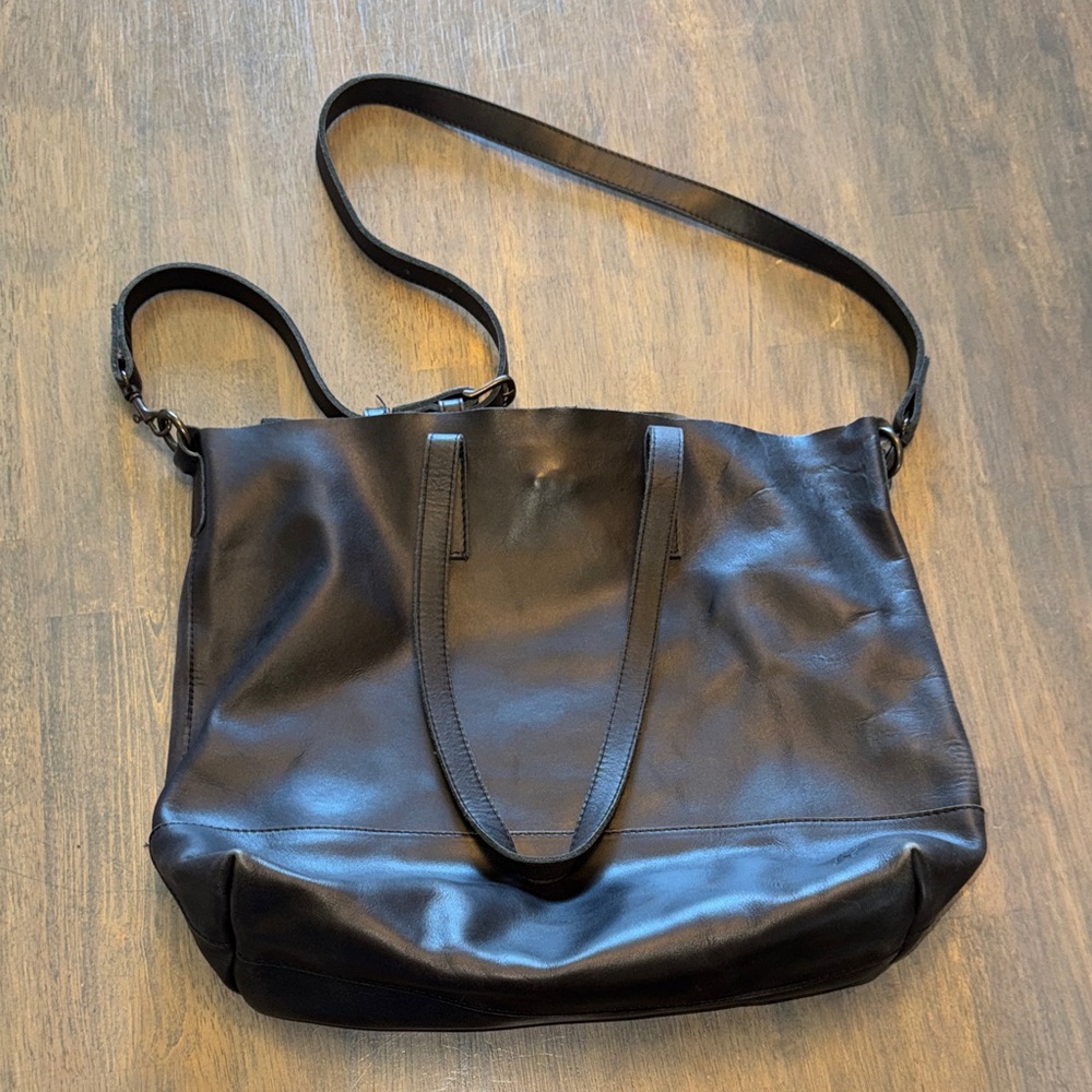 ABLE Abera Crossbody Tote Black
